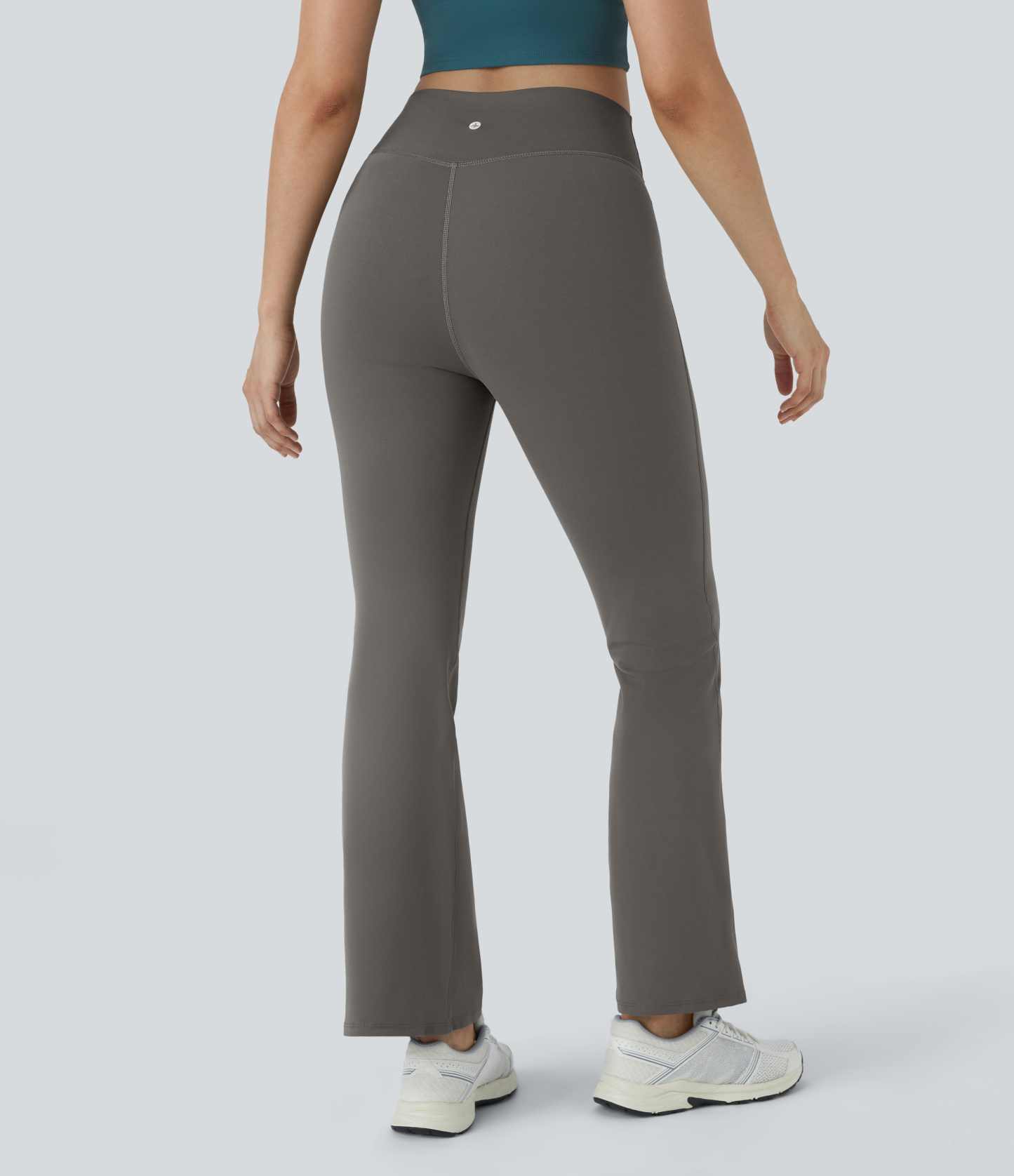 DayStretch High Waisted Crossover Flare Yoga Leggings