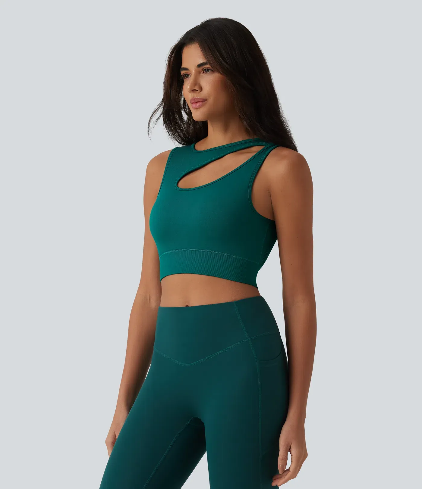 OneForm Seamless Smooth Opening Built-in Bra Yoga Vest