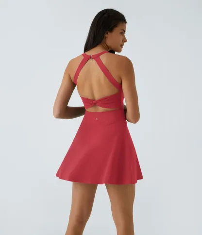 Lightweight Backless Kink Horn Low Support Dance Sports Dress-extended-easy To Put On And Take Off Version Of The A- C Cup