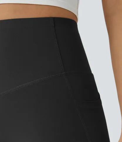 High Waisted Butt Lifting Tummy Control Pocket Shaping Workout Leggings
