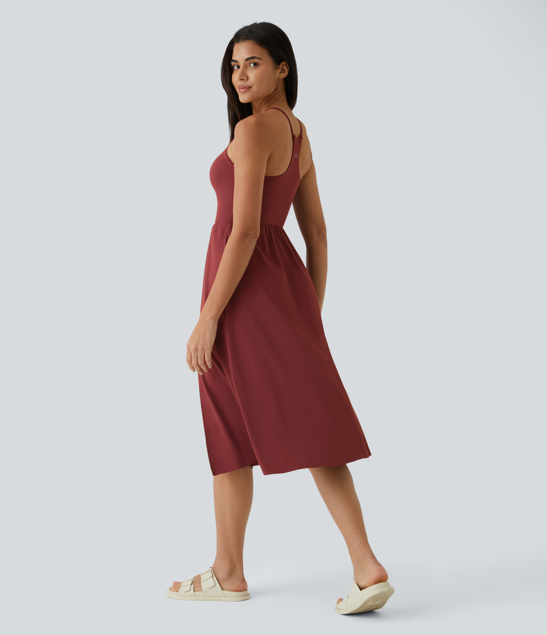 Everyday Midi Chill Dress-La Land