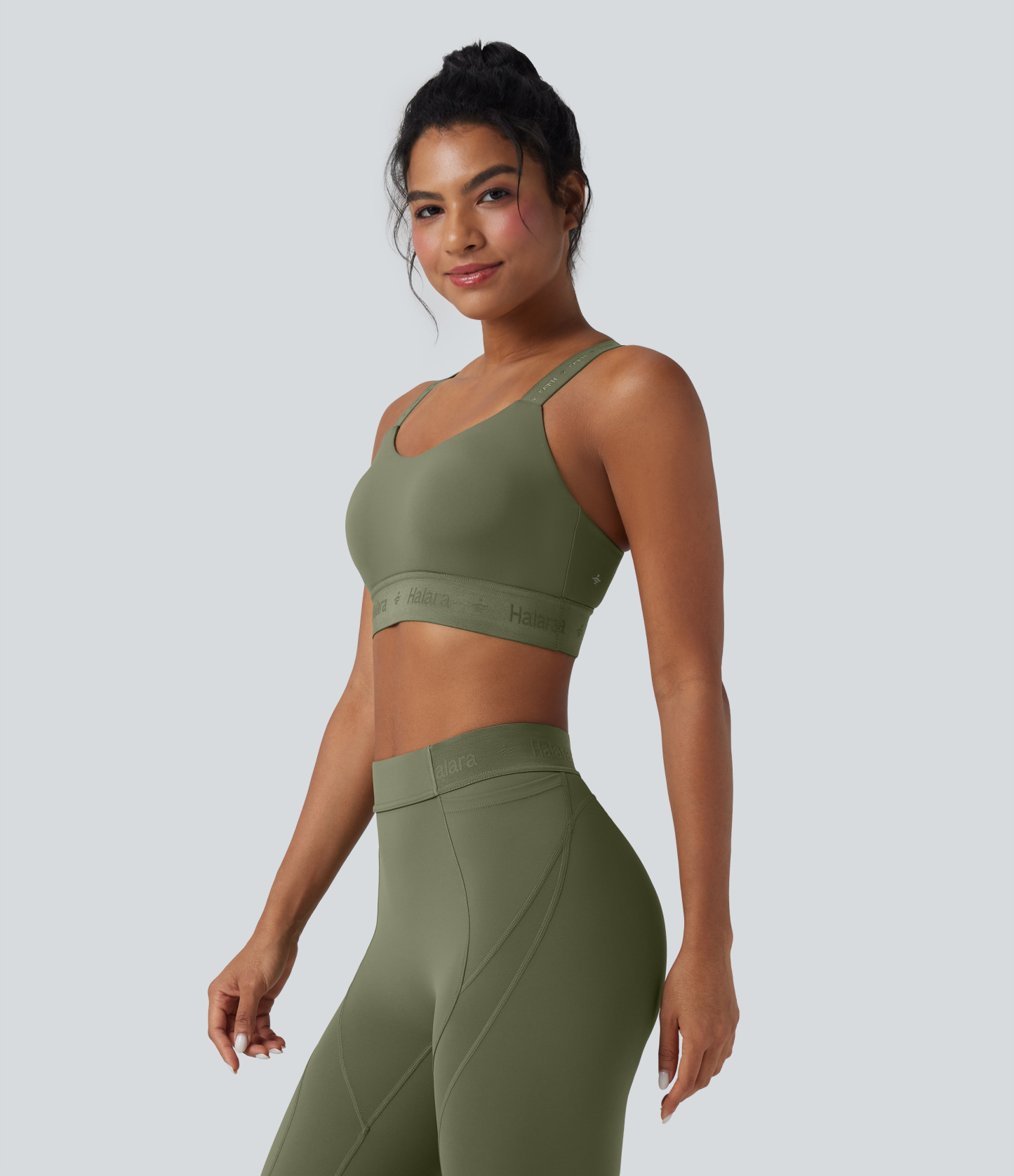 Medium Support Quick Dry Running Sports Bra