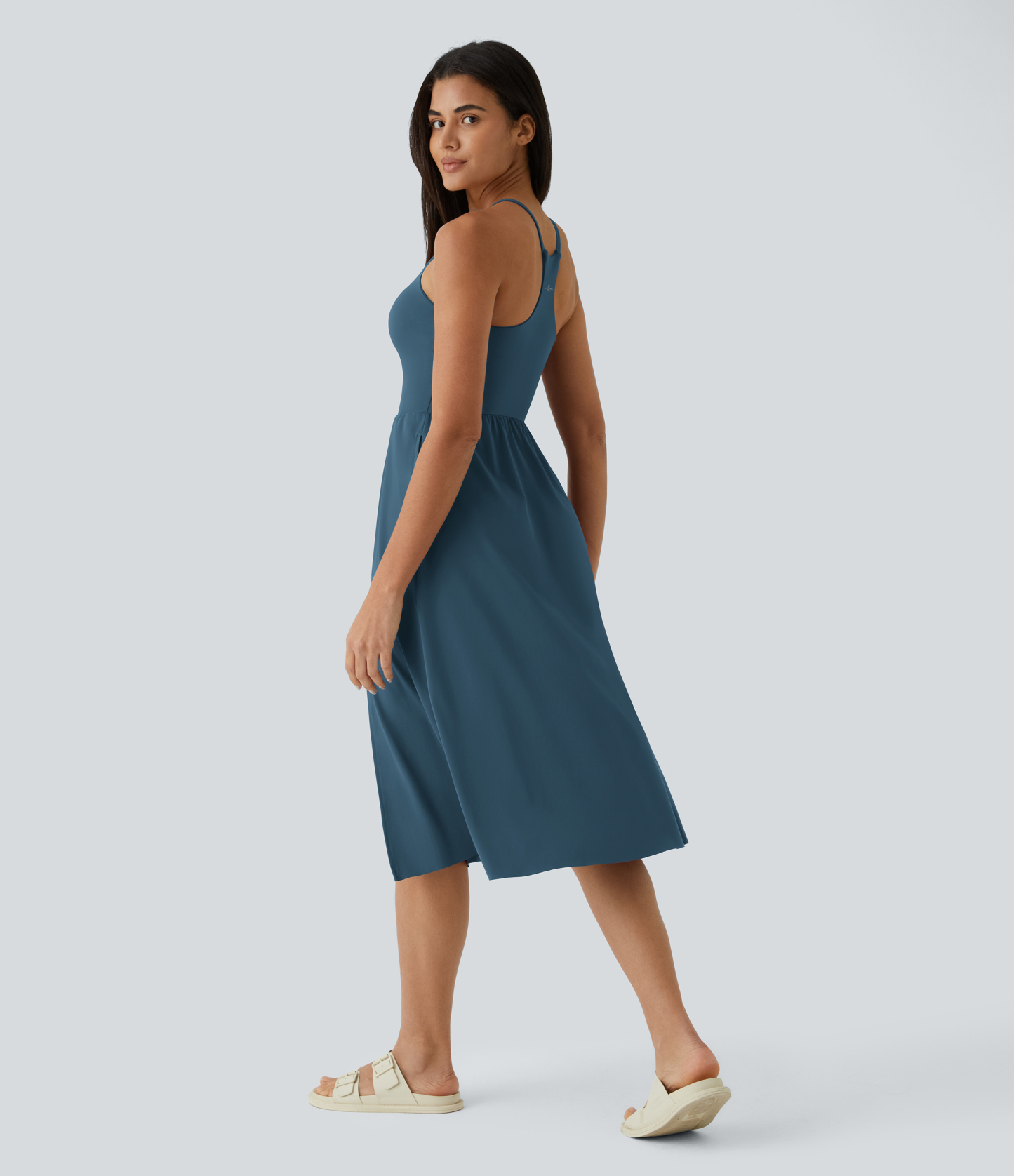 Everyday Midi Chill Dress-La Land
