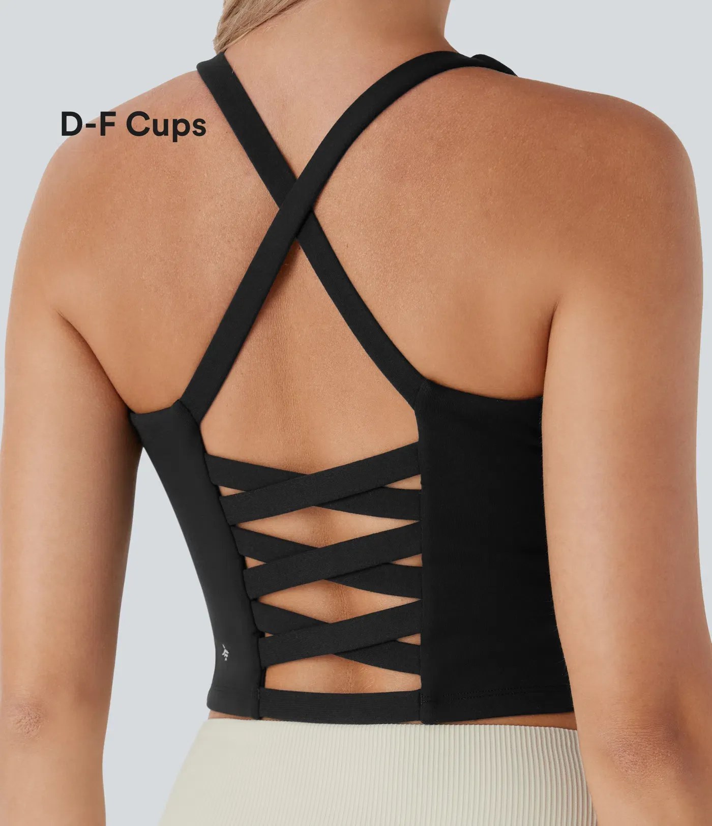 Navel Yoga Vest D-F Cup