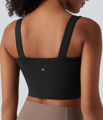 Low Support Push-Up Yoga Sports Bra D-F Cups