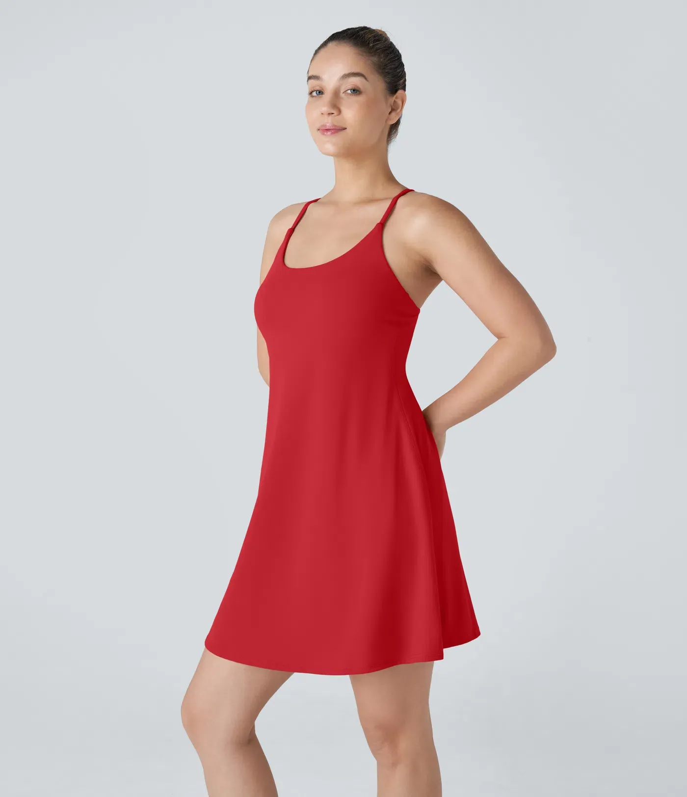 Backless Extended Plush Sports Dress-easy To Wear And Take Off Version