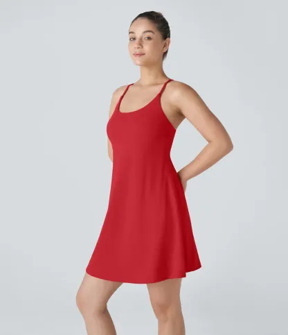 Backless Extended Plush Sports Dress-easy To Wear And Take Off Version