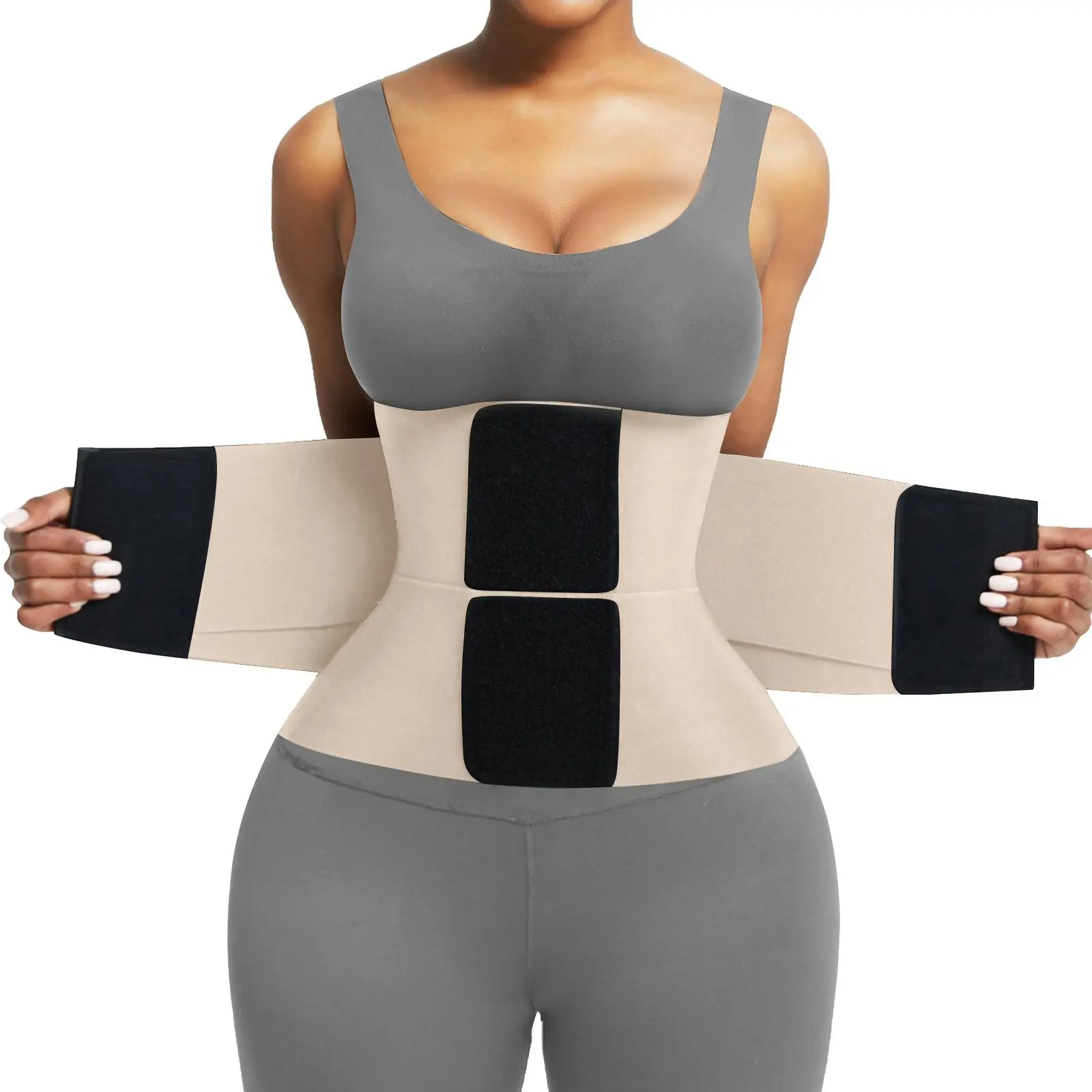 Belt Waist Cincher Ab Belt with Triple Wrap WomenB Comfortable Fabrics Nylon Adjustable Multicolor Lady Festival Womenswear Lady Comfort Fabrics Womenswear Fits Sexy Waist Trainer