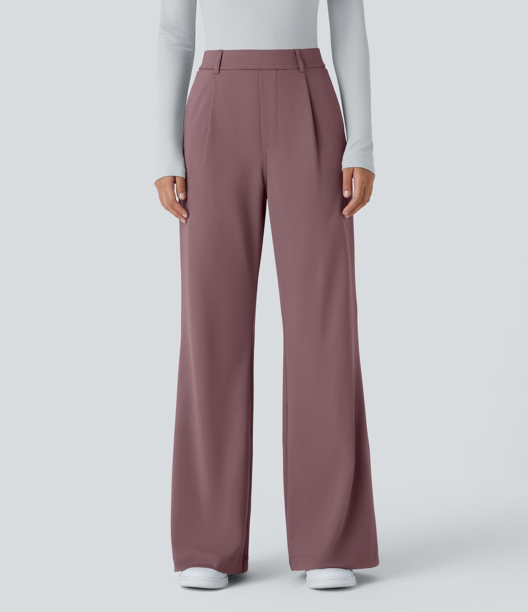 DayStretch High Waisted Pocket Work Flare Pants