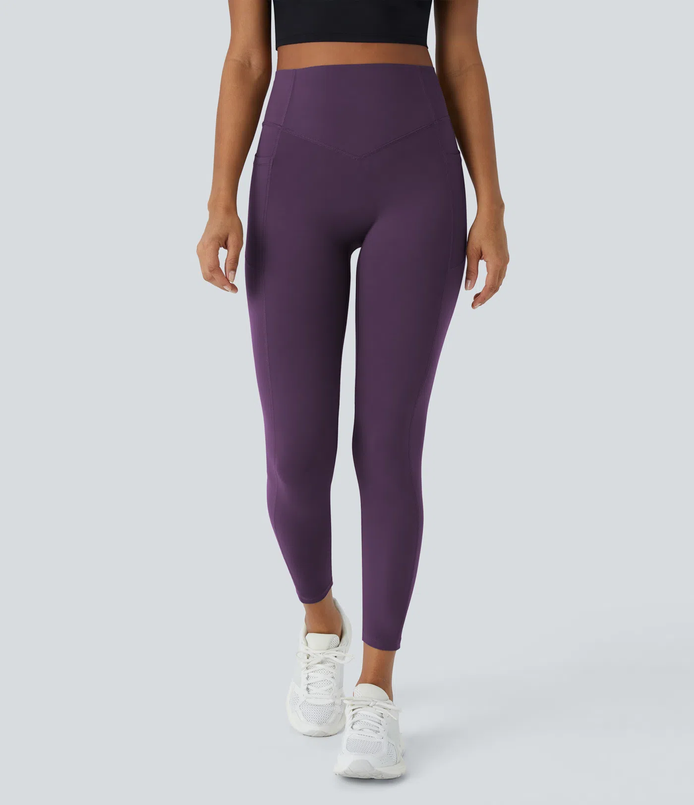 High Waisted Scrunch Butt Lifting Tummy Control Pocket Shaping Training Leggings