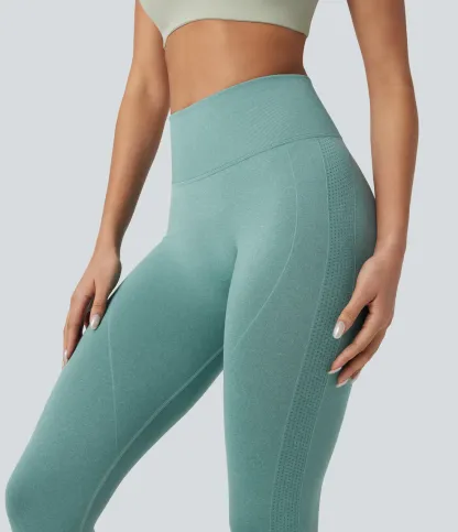 OneForm Seamless Flow High Waisted Tummy Control Butt Lifting Yoga Leggings