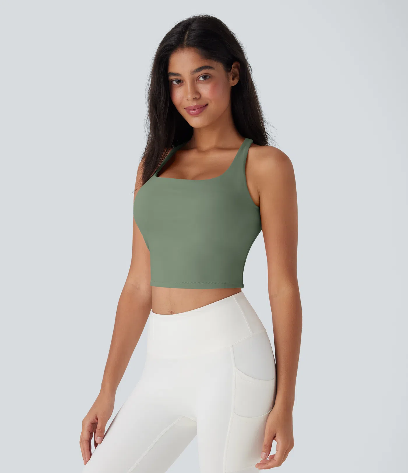 Navel Yoga Vest D-F Cup