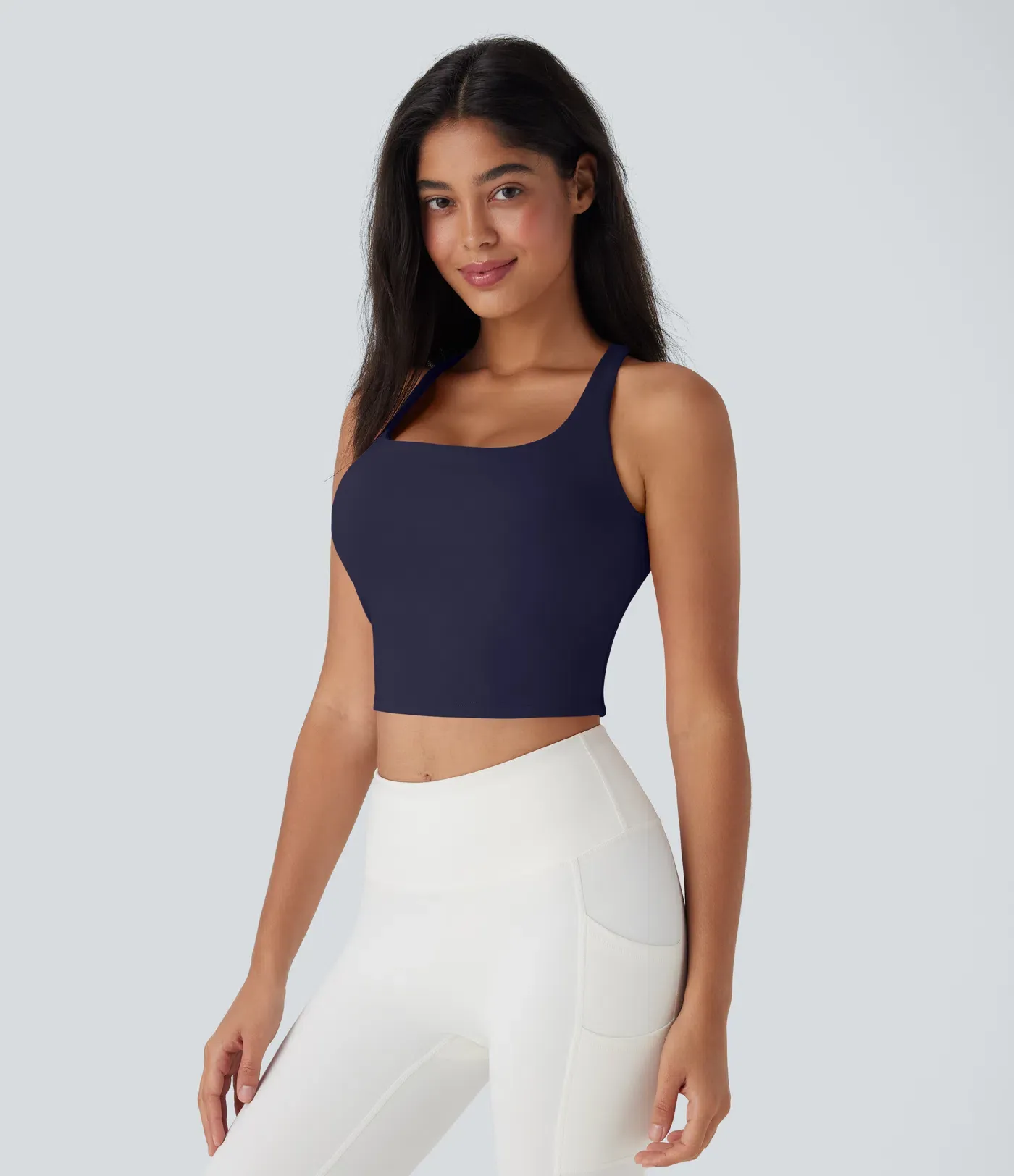 Navel Yoga Vest D-F Cup