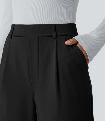 DayStretch High Waisted Pocket Work Flare Pants