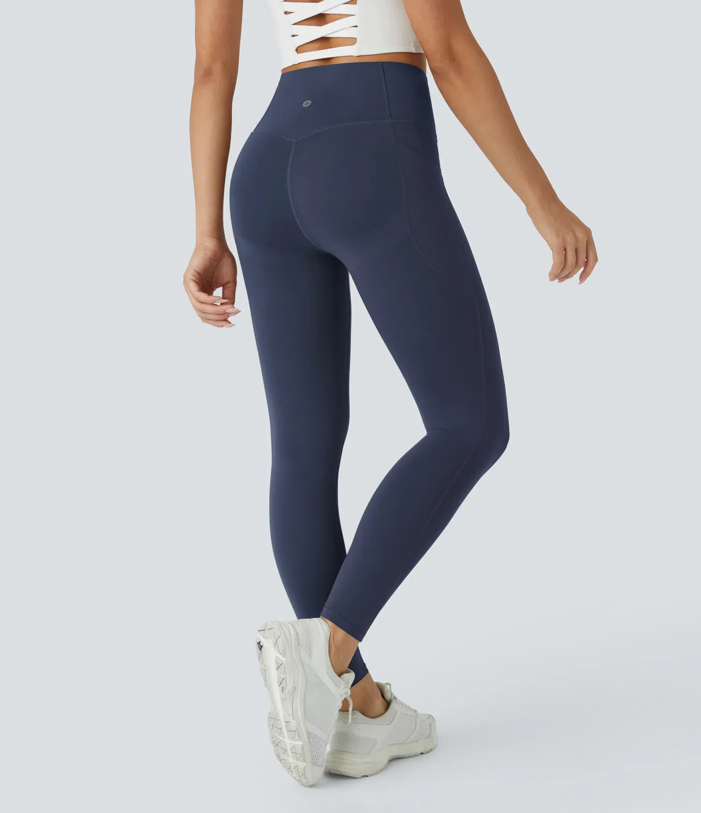 High Waisted Butt Lifting Tummy Control Pocket Shaping Workout Leggings