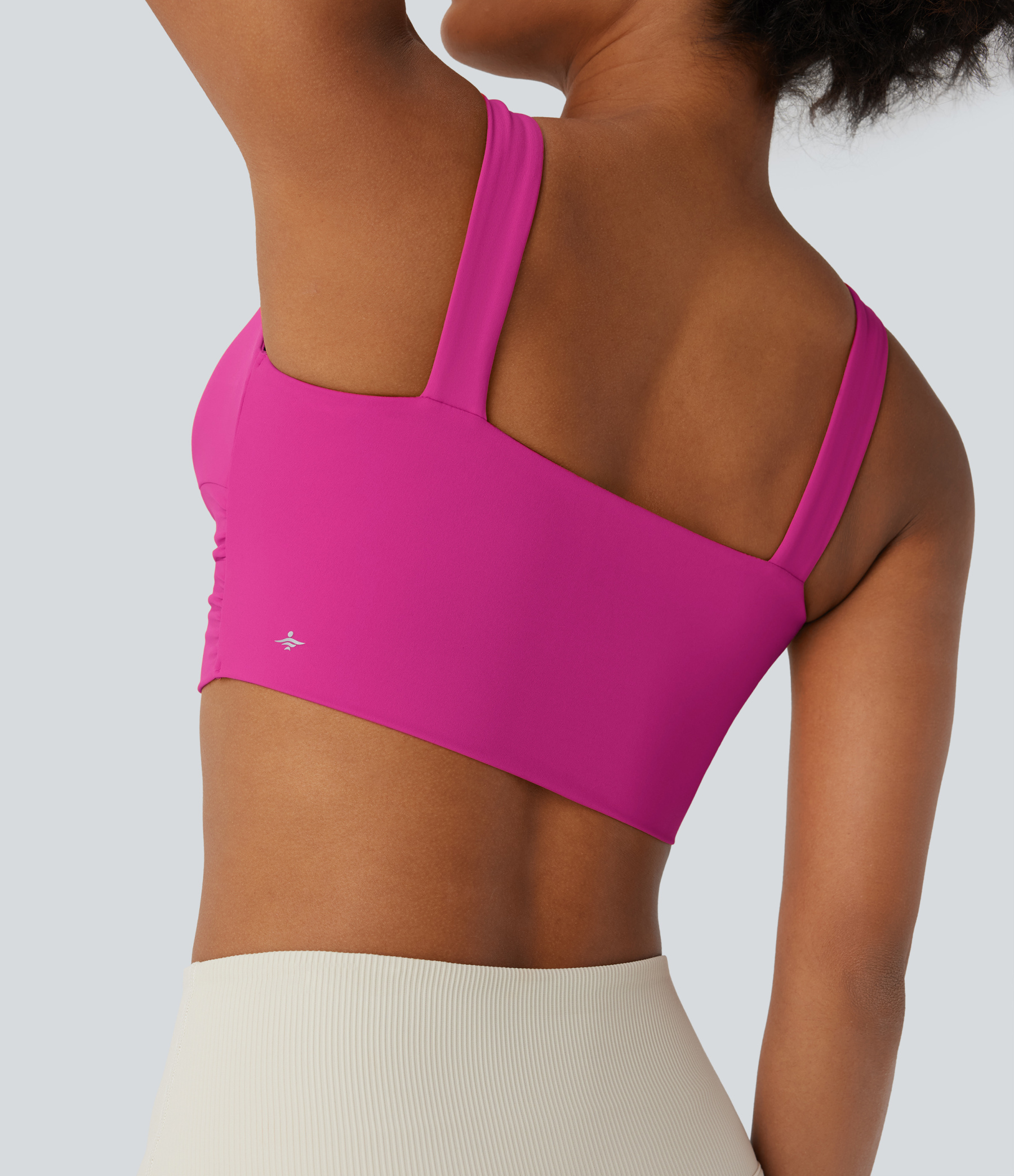 SoftlyZero™ Airy Low Support Cut Out Cool Touch Yoga Sports Bra D-F Cups-UPF50+