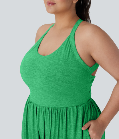 Harem Casual Plus Size Jumpsuit with Pocket-Easy Peezy Edition