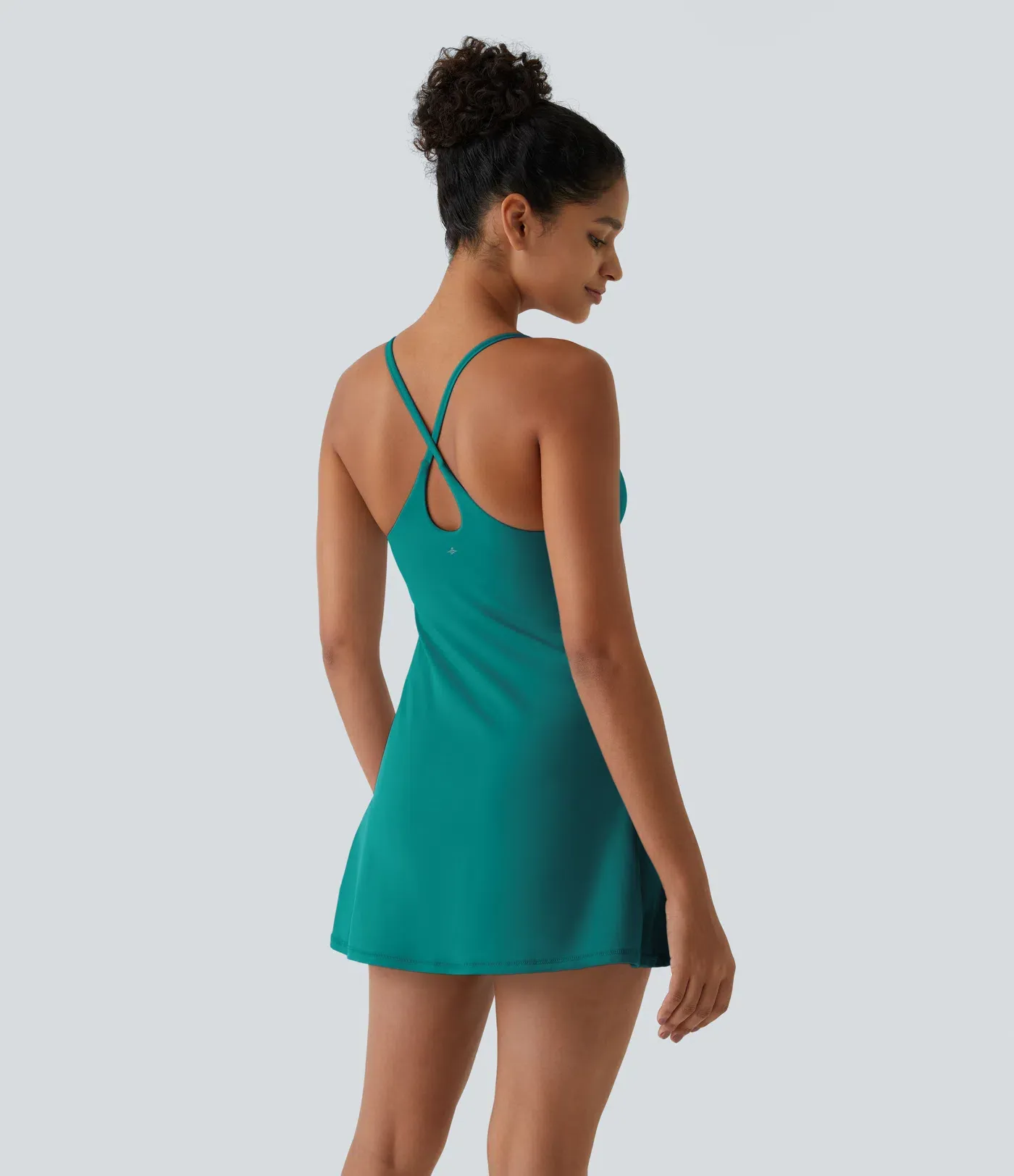 Open Back Plush Sports Dress-easy To Wear And Take Off Version