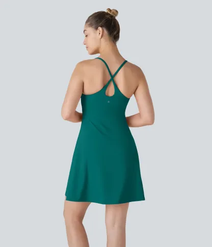 Backless Extended Plush Sports Dress-easy To Wear And Take Off Version