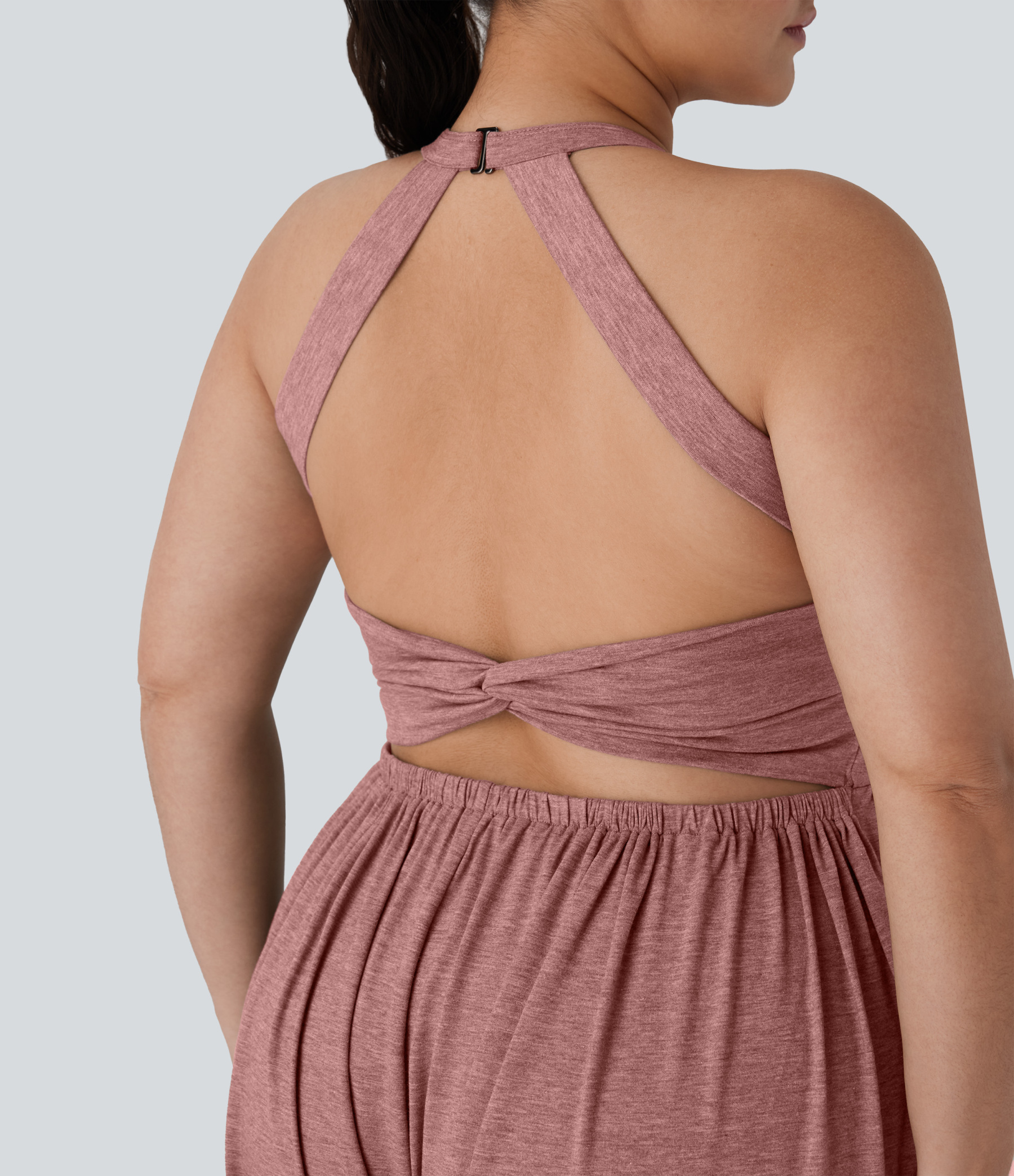 Harem Casual Plus Size Jumpsuit with Pocket-Easy Peezy Edition