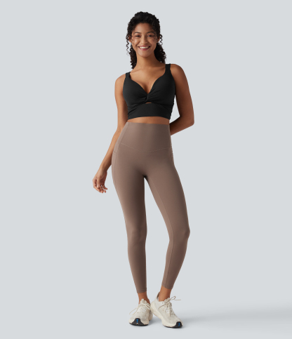 Low Support Push-Up Yoga Sports Bra D-F Cups