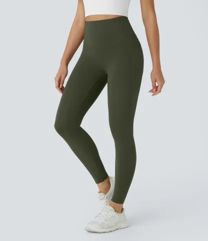 High Waisted Butt Lifting Tummy Control Pocket Shaping Workout Leggings