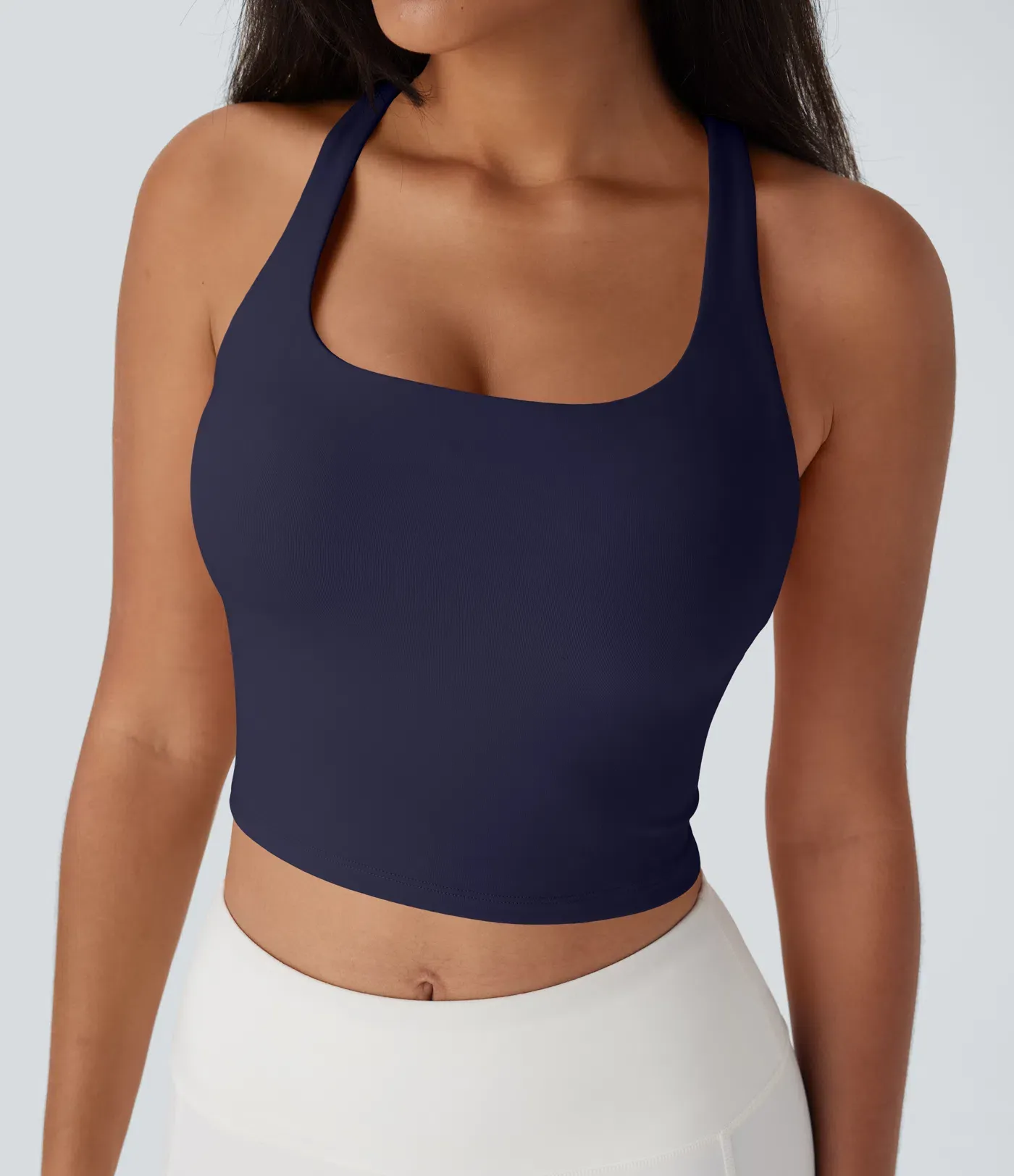 Navel Yoga Vest D-F Cup