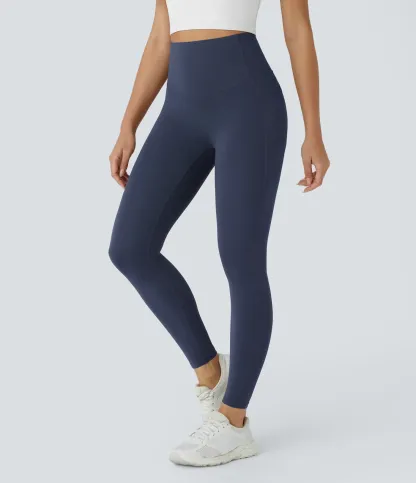 High Waisted Butt Lifting Tummy Control Pocket Shaping Workout Leggings