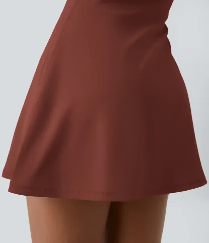 Open Back Plush Sports Dress-easy To Wear And Take Off Version