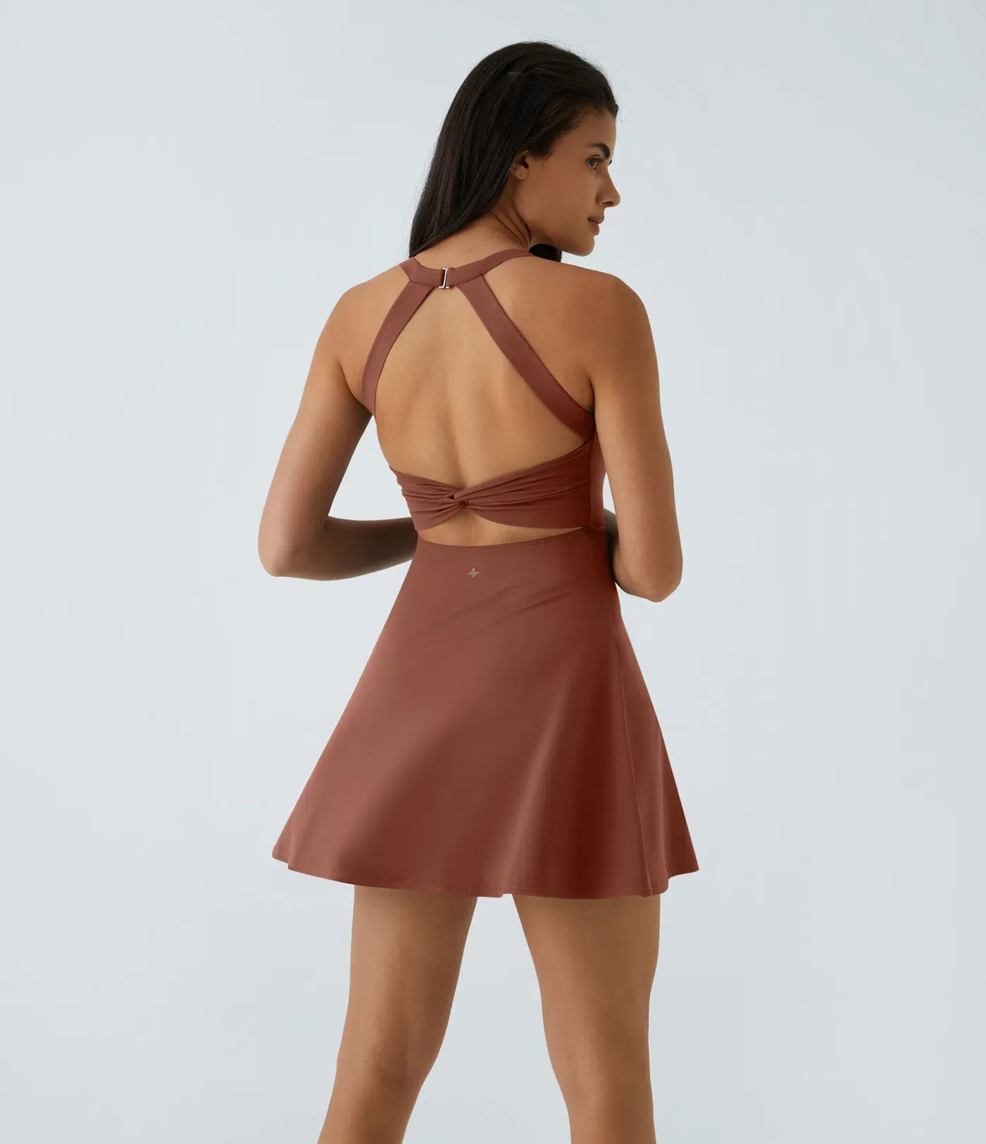 Lightweight Backless Kink Horn Low Support Dance Sports Dress-extended-easy To Put On And Take Off Version Of The A- C Cup
