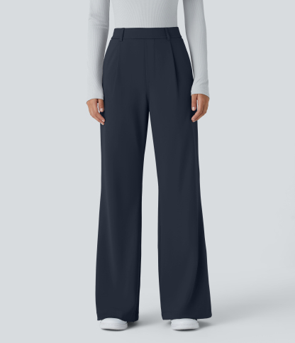 DayStretch High Waisted Pocket Work Flare Pants