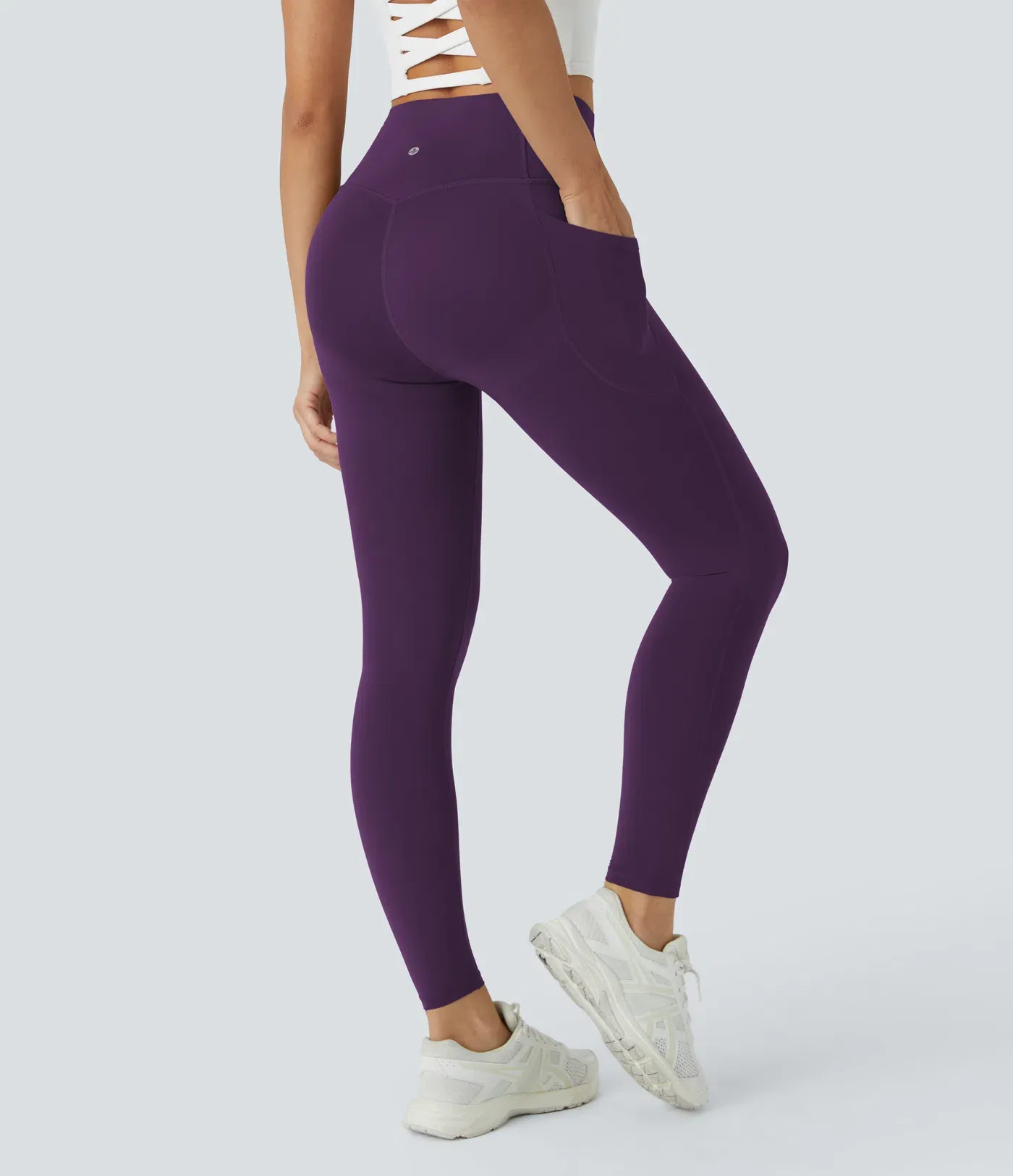 High Waisted Butt Lifting Tummy Control Pocket Shaping Workout Leggings