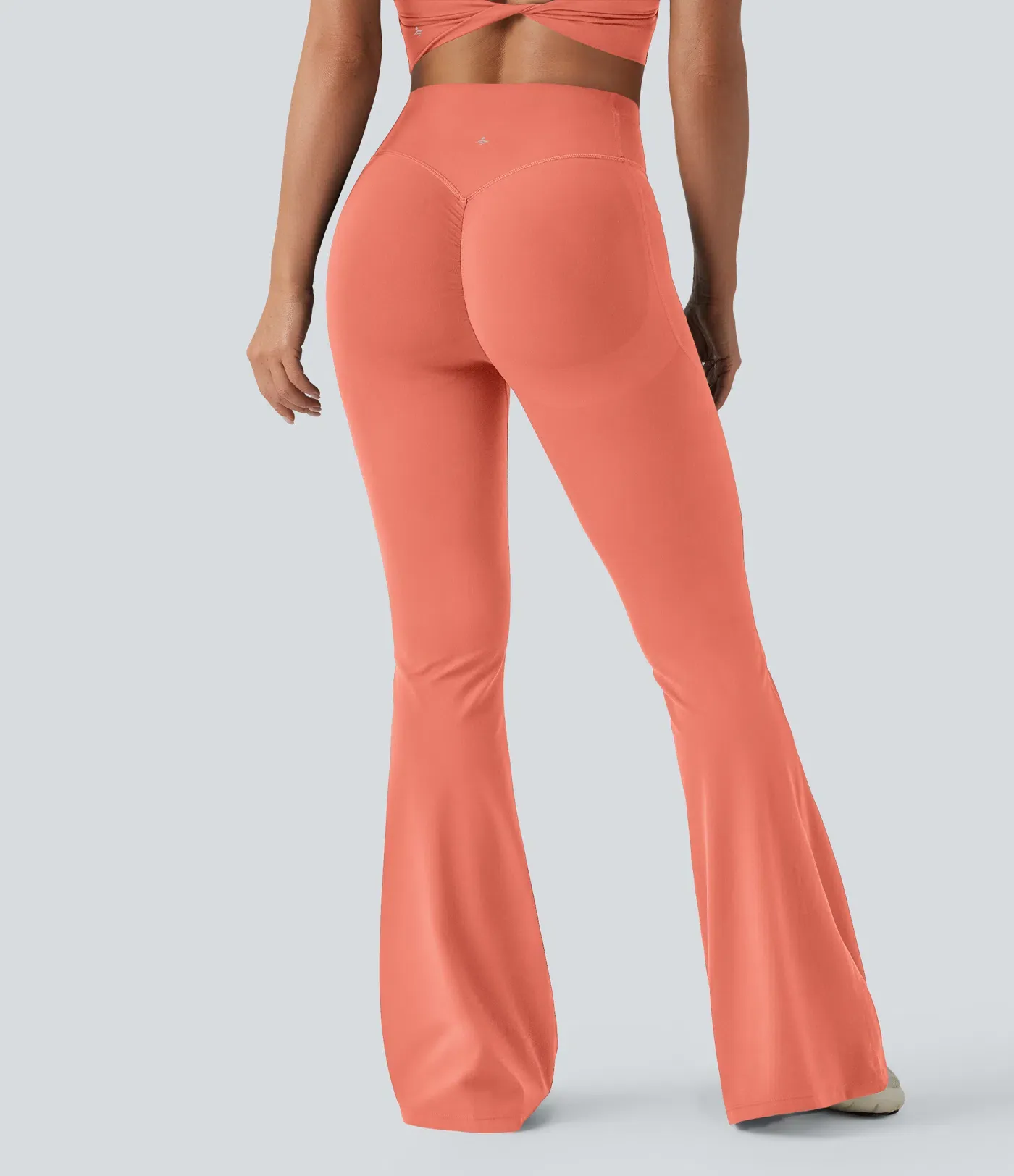 UltraSculpt™ High Waisted Scrunch Butt Lifting Tummy Control Shaping Yoga Flare Leggings with Pockets