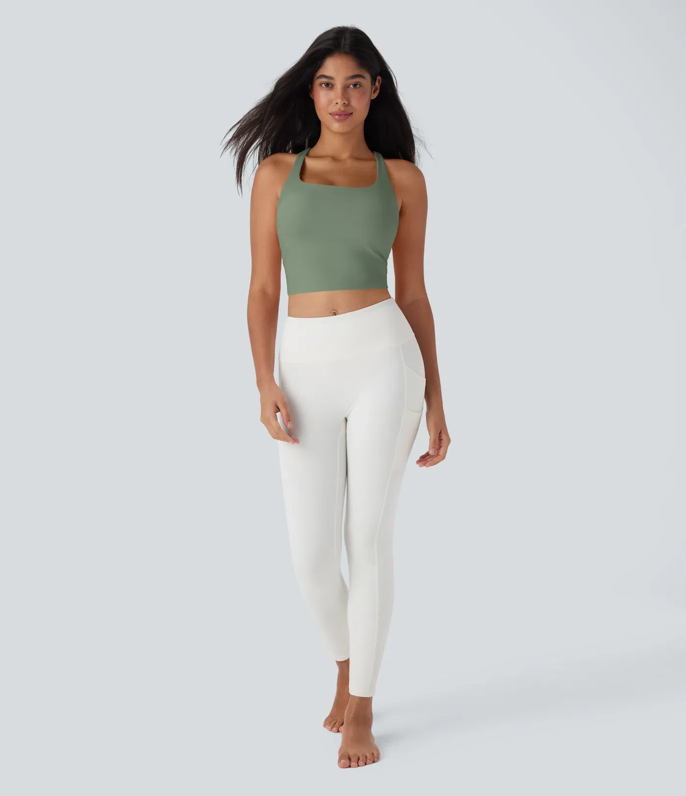 Navel Yoga Vest D-F Cup