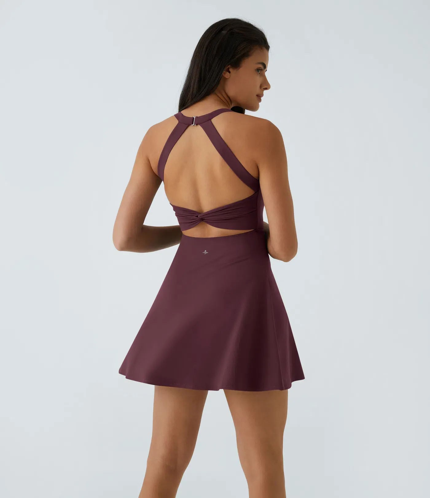 Lightweight Backless Kink Horn Low Support Dance Sports Dress-extended-easy To Put On And Take Off Version Of The A- C Cup