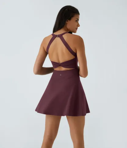 Lightweight Backless Kink Horn Low Support Dance Sports Dress-extended-easy To Put On And Take Off Version Of The A- C Cup