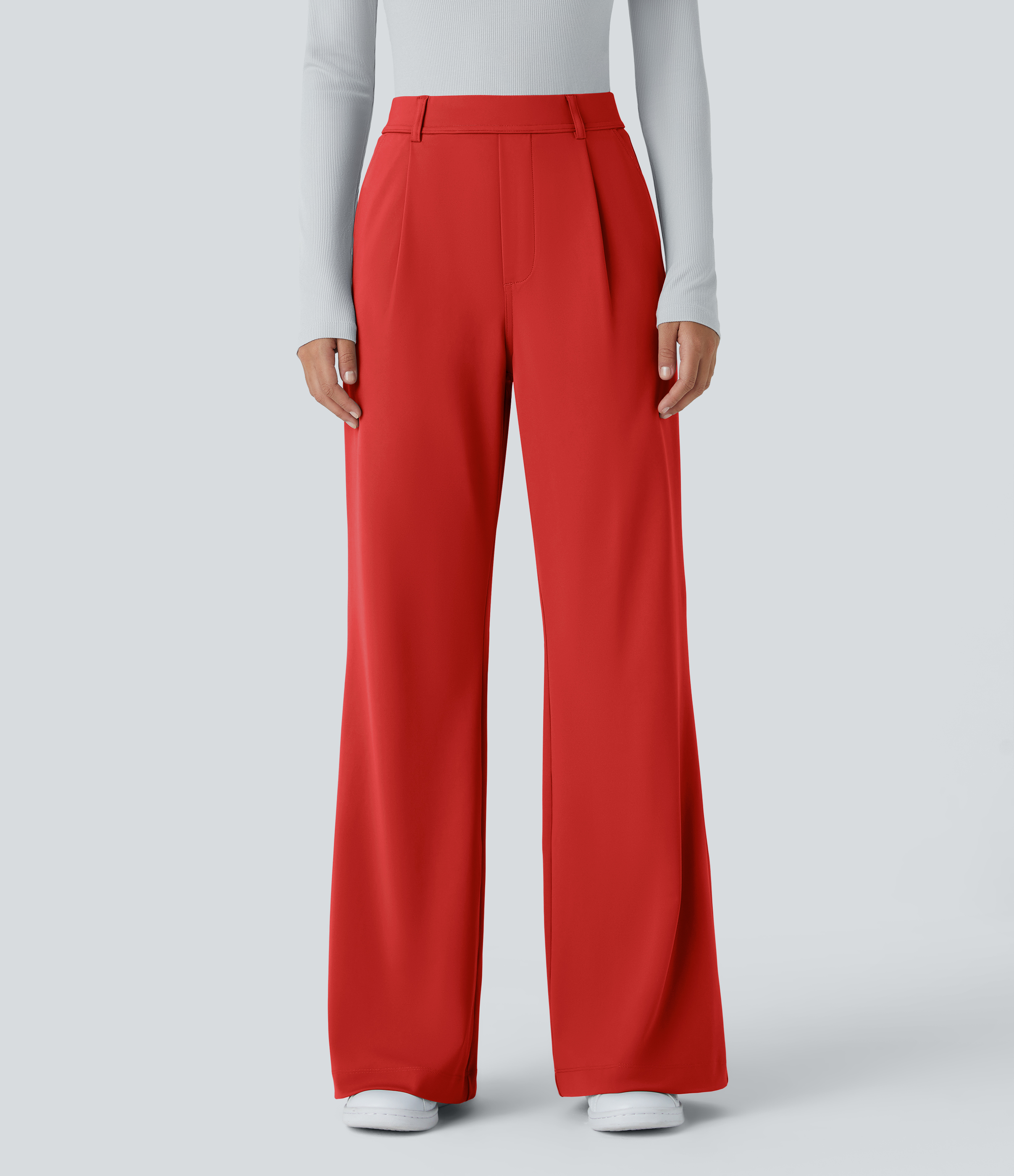 DayStretch High Waisted Pocket Work Flare Pants