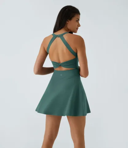Lightweight Backless Kink Horn Low Support Dance Sports Dress-extended-easy To Put On And Take Off Version Of The A- C Cup