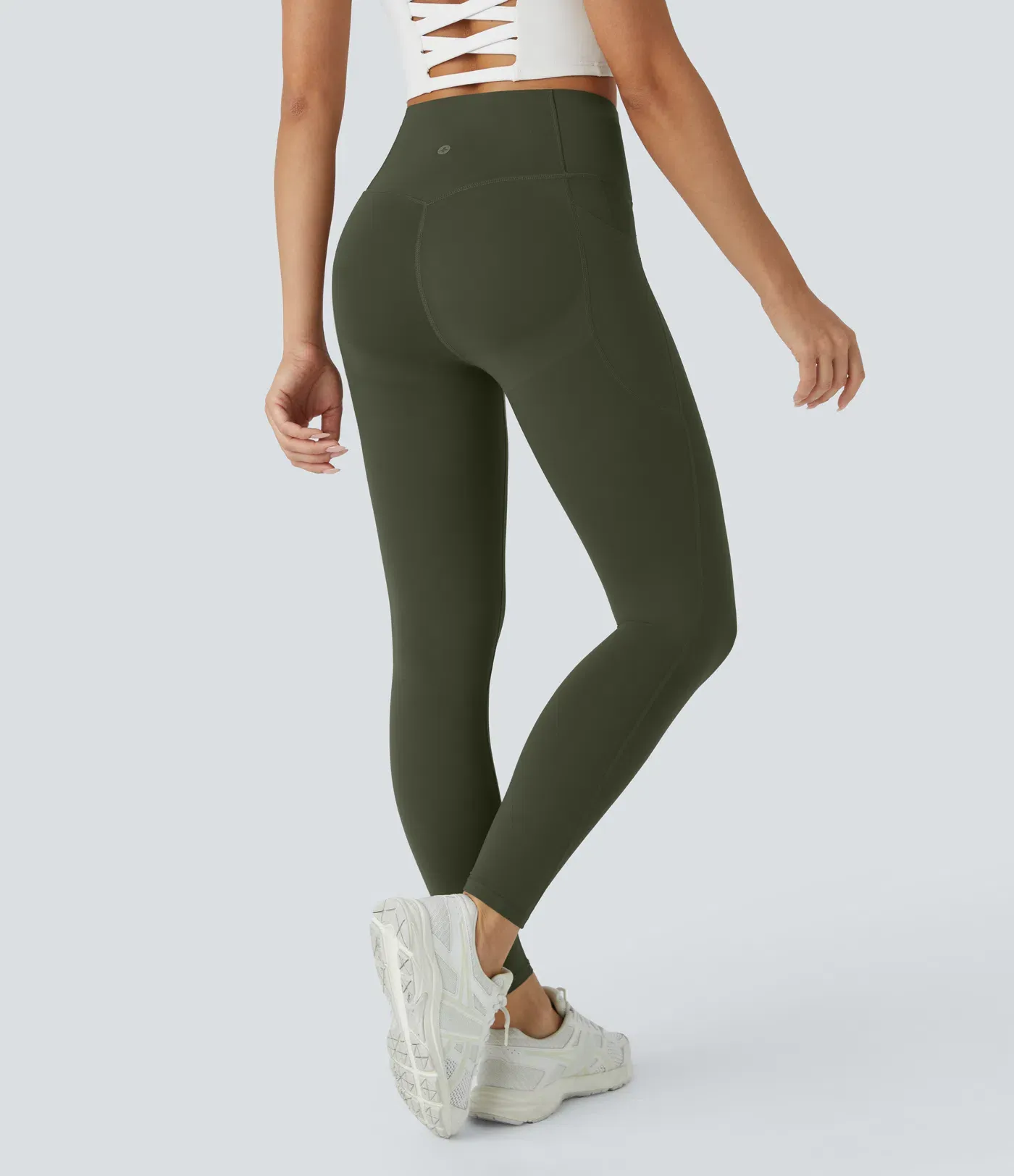 High Waisted Butt Lifting Tummy Control Pocket Shaping Workout Leggings