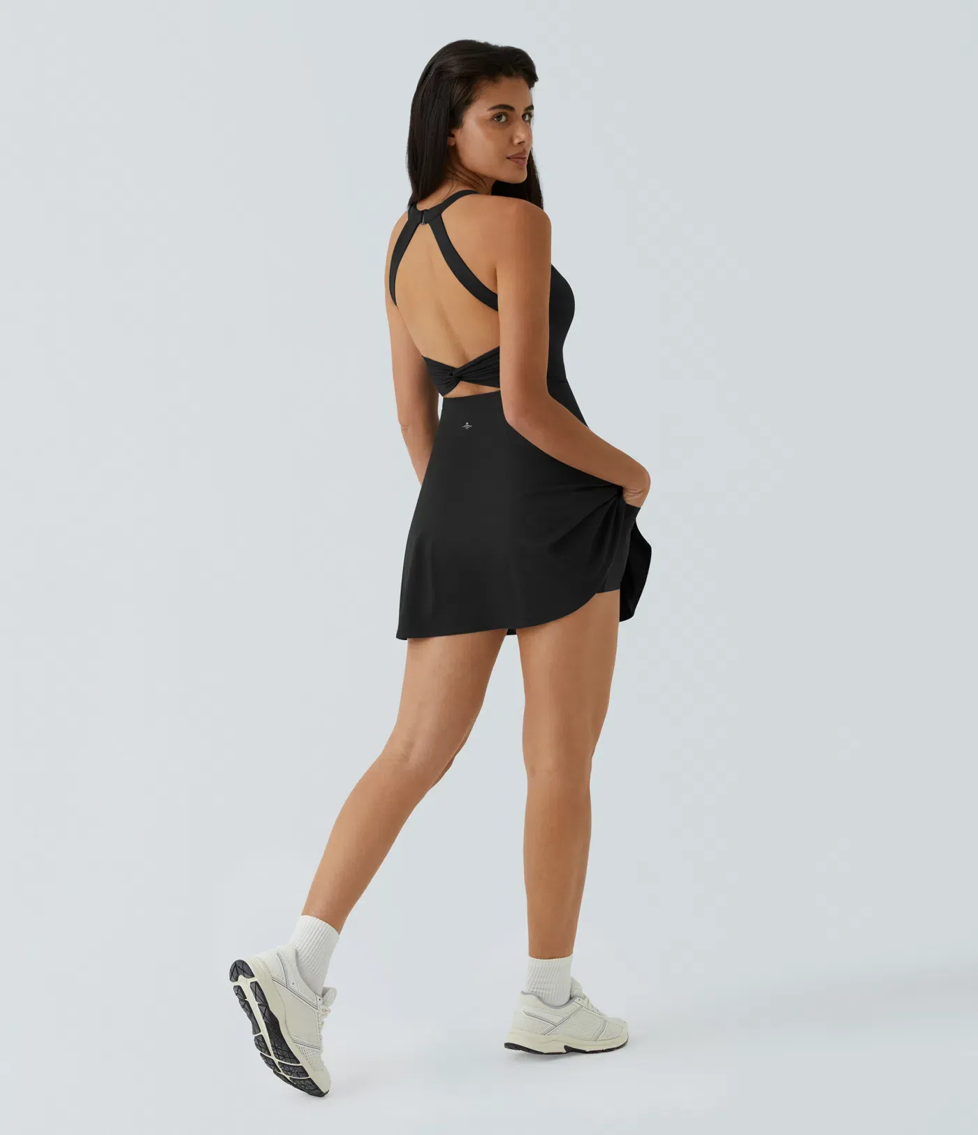 Lightweight Backless Kink Horn Low Support Dance Sports Dress-extended-easy To Put On And Take Off Version Of The A- C Cup