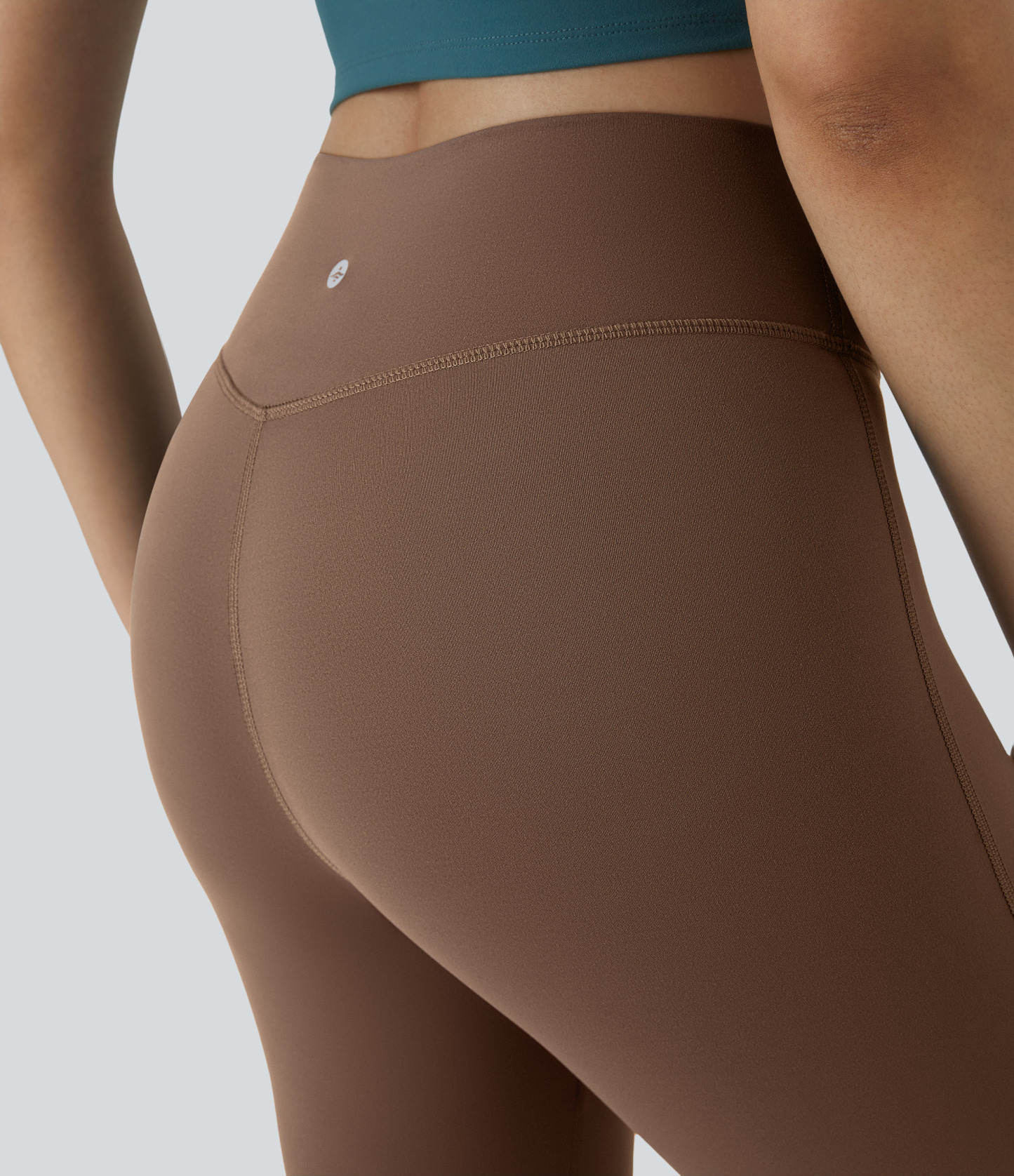 DayStretch High Waisted Crossover Flare Yoga Leggings