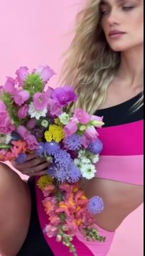 Contrasting Colors Hollow One Piece Swimsuit