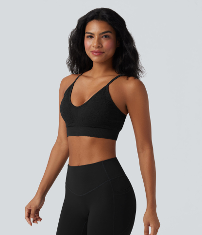OneForm Seamless Flow Low Support Yoga Sports Bra