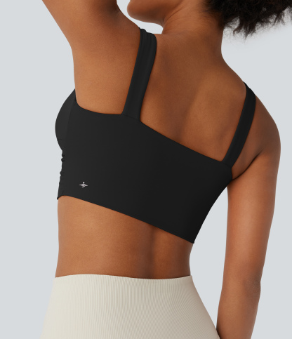 SoftlyZero™ Airy Low Support Cut Out Cool Touch Yoga Sports Bra D-F Cups-UPF50+