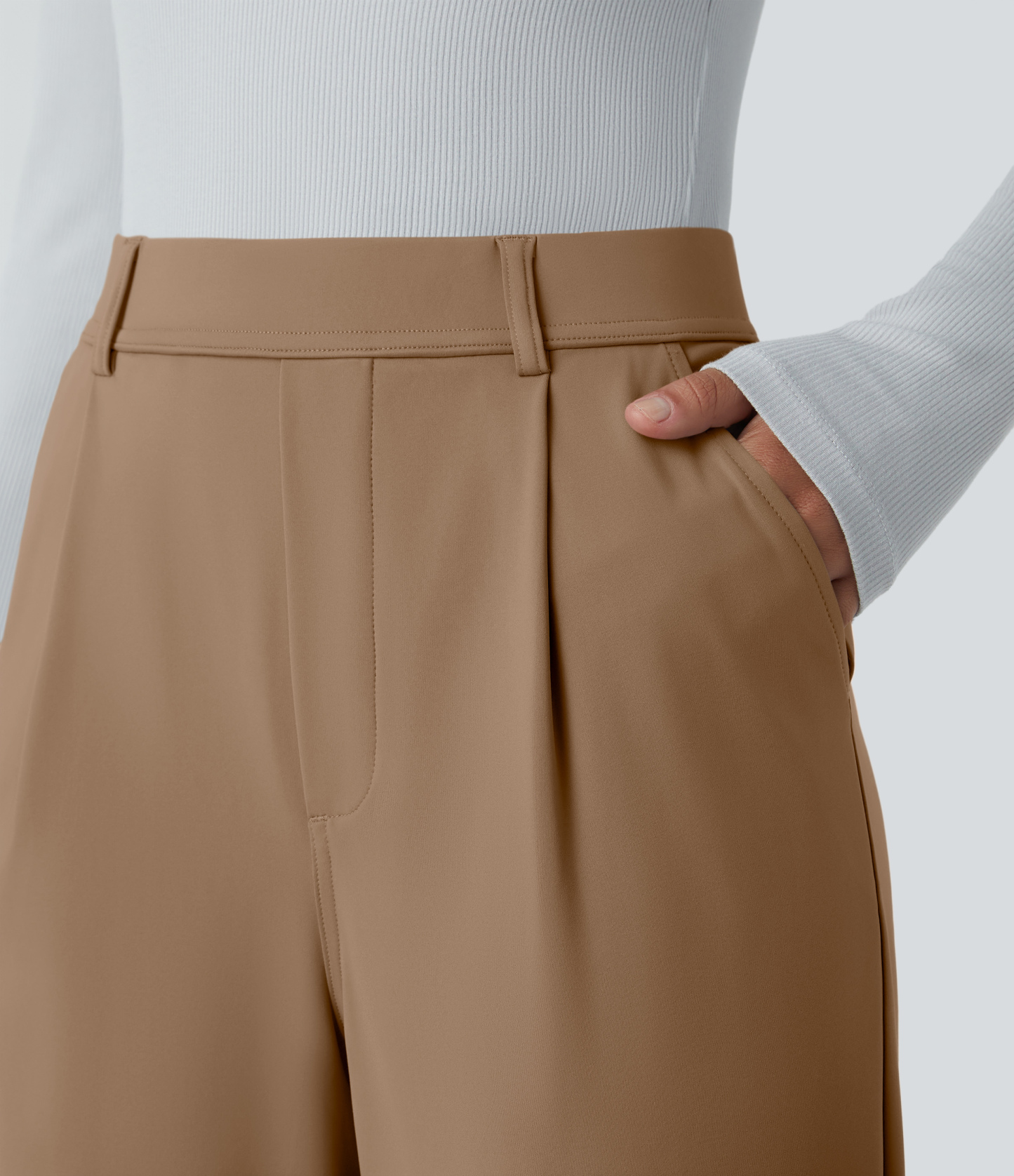 DayStretch High Waisted Pocket Work Flare Pants