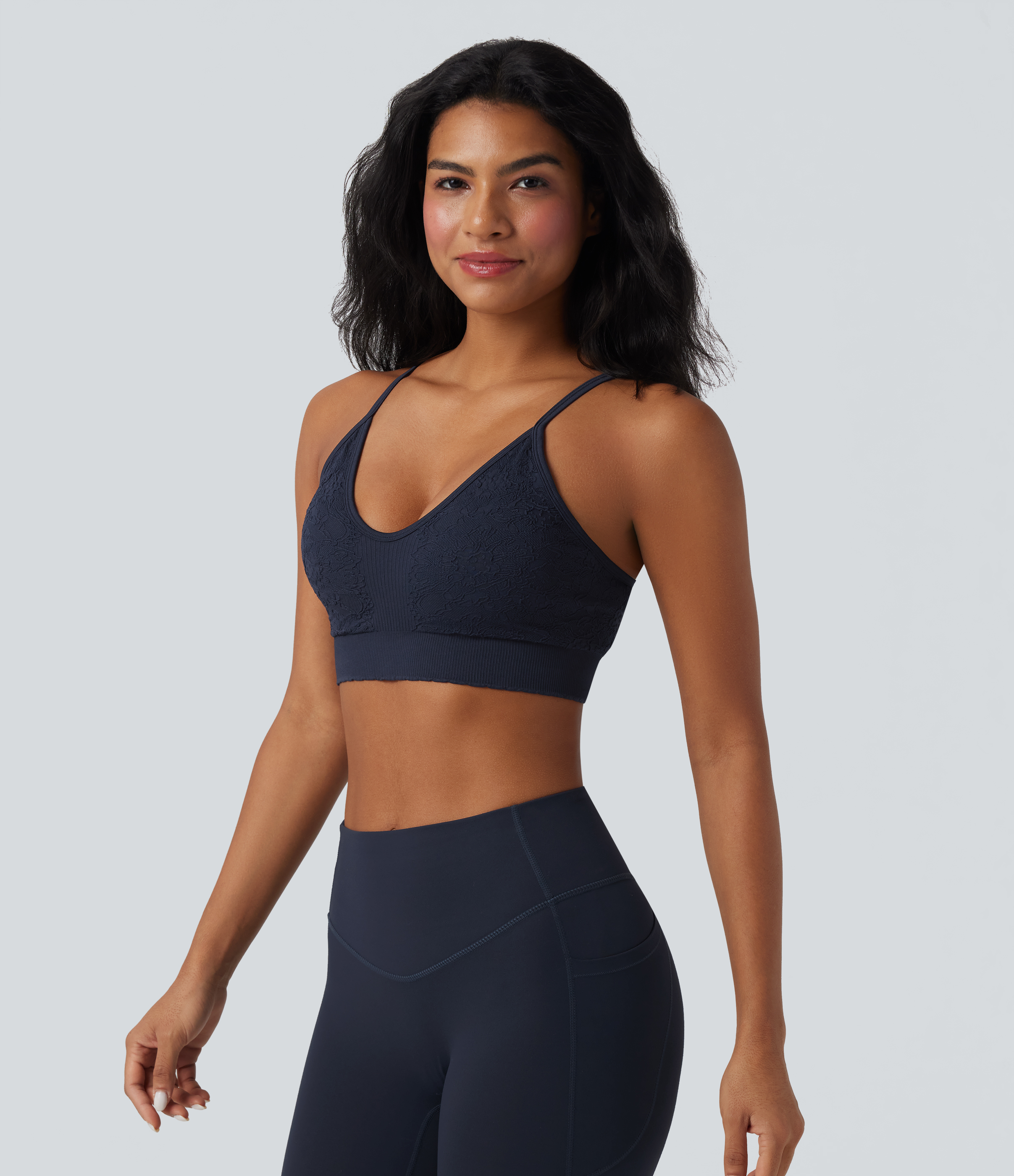 OneForm Seamless Flow Low Support Yoga Sports Bra