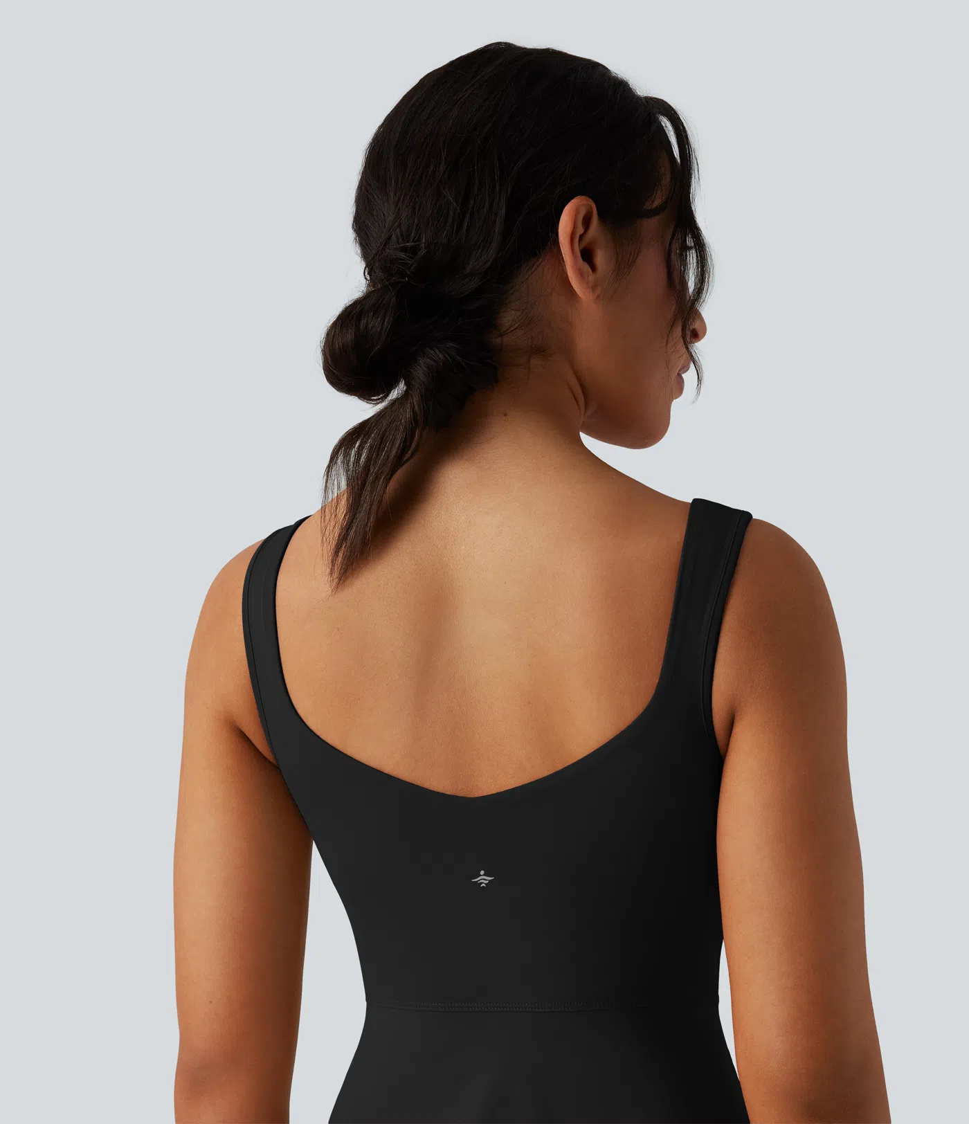 Breathable 2-in -1 Cool-Touch Mini Tennis Sport Dress With Pockets-Easy To Wear And Take-off Version-UPF50