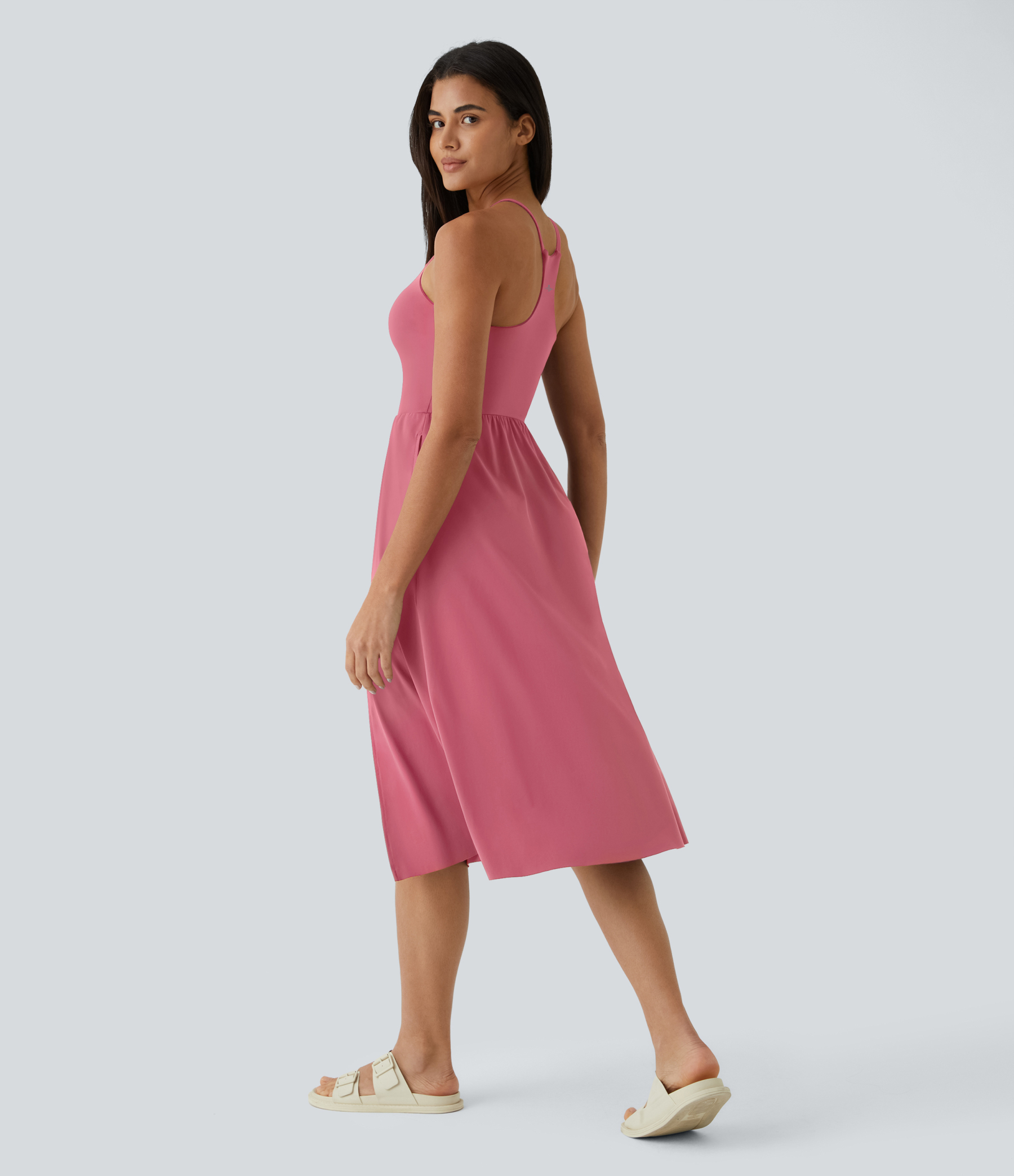 Everyday Midi Chill Dress-La Land