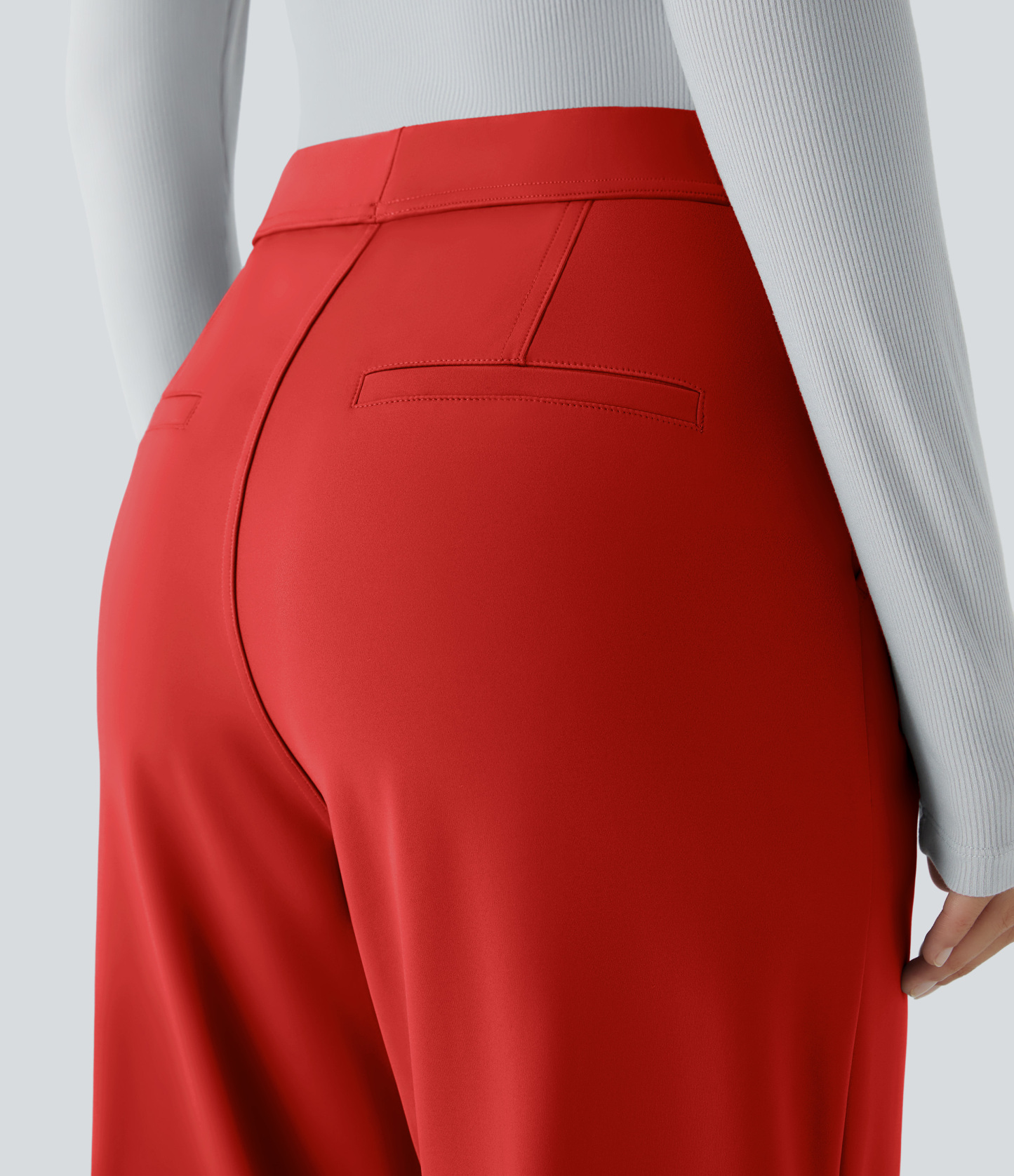 DayStretch High Waisted Pocket Work Flare Pants