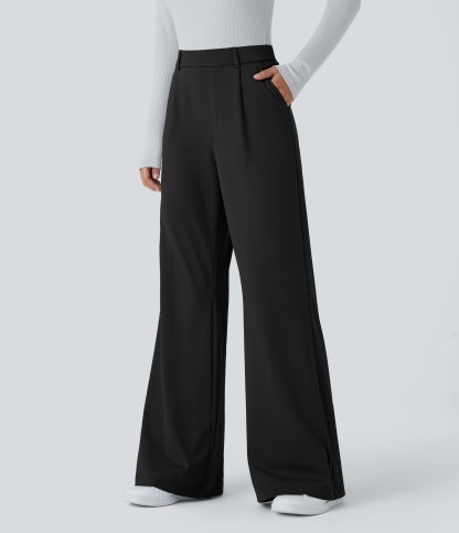 DayStretch High Waisted Pocket Work Flare Pants